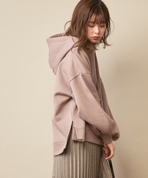 natural couture | 【WEB限定】裏起毛裏毛ゆるパーカー(スウェット)