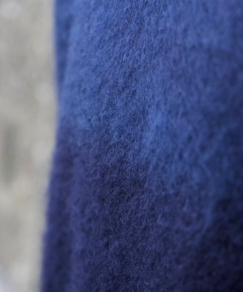 Milok（ミロック）の「MOHAIR GRADATION KNIT（ニット/セーター・メンズ・ネイビー/グレー・46）」の7枚目の写真