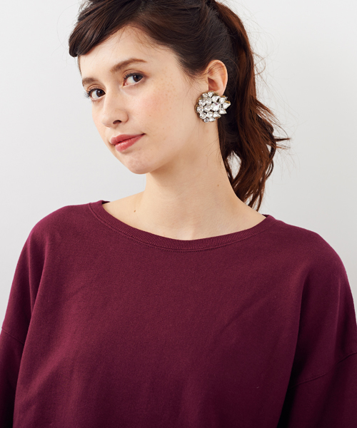 Another Edition(アナザーエディション)の「AE LIKE SUNNY DAY PO(スウェット・レディース・ホワイト/グレー/ワイン・フリ-)」の7枚目の写真