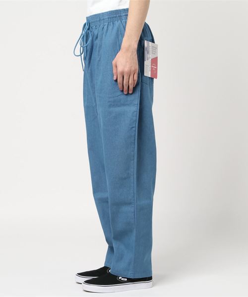 おしゃれスタ(オシャレスタ)の「ストレッチデニムシェフパンツ(IR) オーバーサイズ メンズ レディース(デニムパンツ・メンズ・ケミカルウォッシュ/ワンウォッシュ・M/L/XL/S)」の4枚目の写真