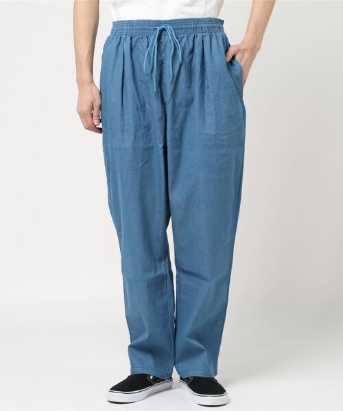 おしゃれスタ(オシャレスタ)の「ストレッチデニムシェフパンツ(IR) オーバーサイズ メンズ レディース(デニムパンツ・メンズ・ケミカルウォッシュ/ワンウォッシュ・M/L/XL/S)」の3枚目の写真