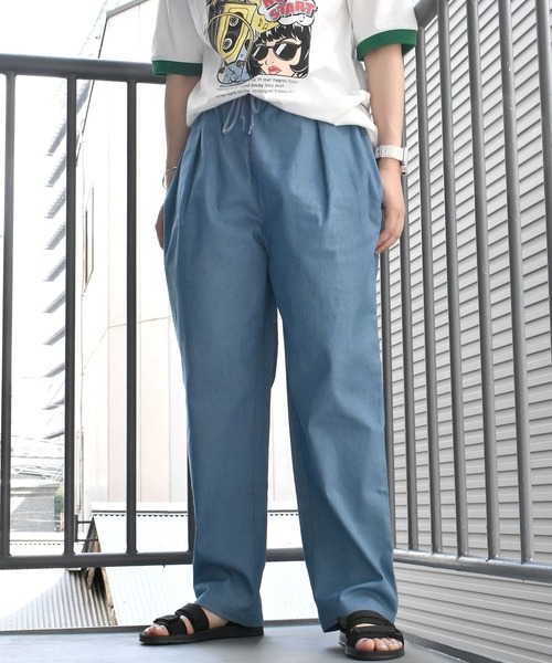 おしゃれスタ(オシャレスタ)の「ストレッチデニムシェフパンツ(IR) オーバーサイズ メンズ レディース(デニムパンツ・メンズ・ケミカルウォッシュ/ワンウォッシュ・M/L/XL/S)」の18枚目の写真