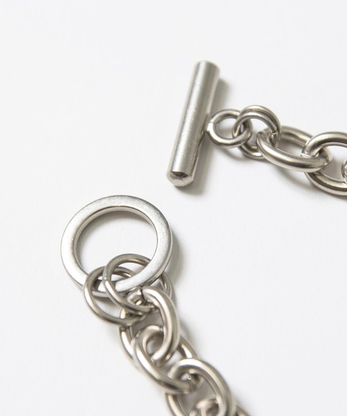 Hawk Company（ホークカンパニー）の「選べるバリエーション【Hawk Company】シルバーチェーンブレスレット アンティークバングル ギフト Made in Japan 日本製（ブレスレット・メンズ・シルバー/シルバー系3/シルバー系2/シルバー系4/A/C/シルバー系その他5/B/D/シルバー系その他6・FREE）」の11枚目の写真