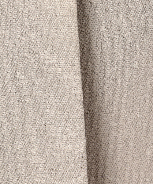 NOLLEY’S（ノーリーズ）の「[新色追加]ストレッチ麻調合繊ライトジャケット（ノーカラージャケット・レディース・ベージュ/ネイビー/グレー系その他・38/36）」の13枚目の写真