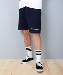 【CHAMPION/チャンピオン】リバースウイーブショーツ C3-P507 ワンポイント刺繍 スエットパンツ