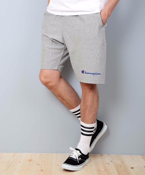 Champion（チャンピオン）の「【CHAMPION/チャンピオン】リバースウイーブショーツ　Ｃ３－Ｐ５０７　ワンポイント刺繍　スエットパンツ（スウェットパンツ・メンズ・グレー/ネイビー/ブラック・LARGE/MEDIUM/X-LARGE）」の3枚目の写真