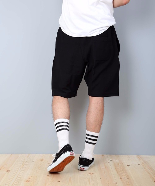 Champion（チャンピオン）の「【CHAMPION/チャンピオン】リバースウイーブショーツ　Ｃ３－Ｐ５０７　ワンポイント刺繍　スエットパンツ（スウェットパンツ・メンズ・グレー/ネイビー/ブラック・LARGE/MEDIUM/X-LARGE）」の6枚目の写真