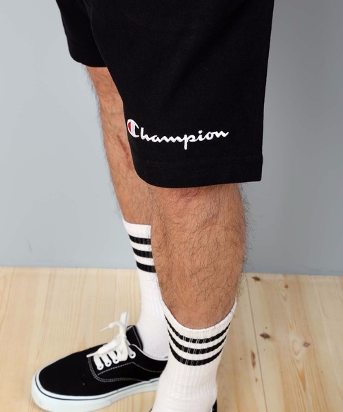 Champion（チャンピオン）の「【CHAMPION/チャンピオン】リバースウイーブショーツ　Ｃ３－Ｐ５０７　ワンポイント刺繍　スエットパンツ（スウェットパンツ・メンズ・グレー/ネイビー/ブラック・LARGE/MEDIUM/X-LARGE）」の8枚目の写真