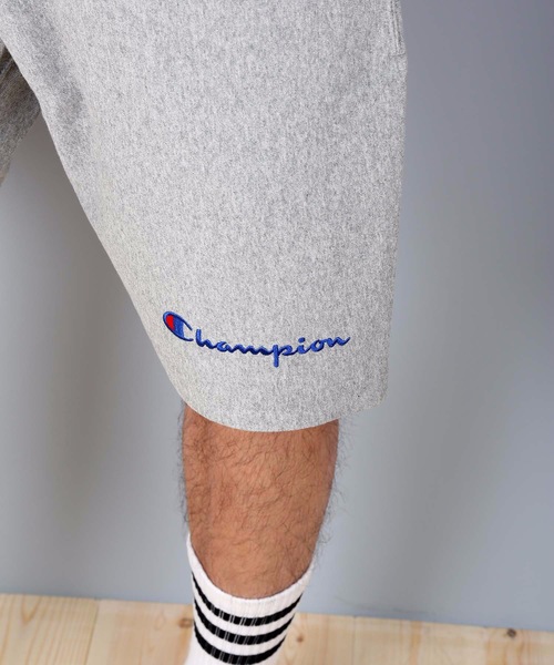 Champion（チャンピオン）の「【CHAMPION/チャンピオン】リバースウイーブショーツ　Ｃ３－Ｐ５０７　ワンポイント刺繍　スエットパンツ（スウェットパンツ・メンズ・グレー/ネイビー/ブラック・LARGE/MEDIUM/X-LARGE）」の11枚目の写真