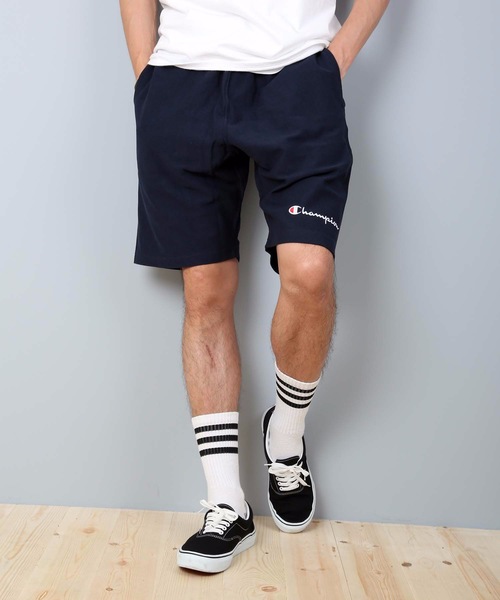 Champion（チャンピオン）の「【CHAMPION/チャンピオン】リバースウイーブショーツ　Ｃ３－Ｐ５０７　ワンポイント刺繍　スエットパンツ（スウェットパンツ・メンズ・グレー/ネイビー/ブラック・LARGE/MEDIUM/X-LARGE）」の12枚目の写真