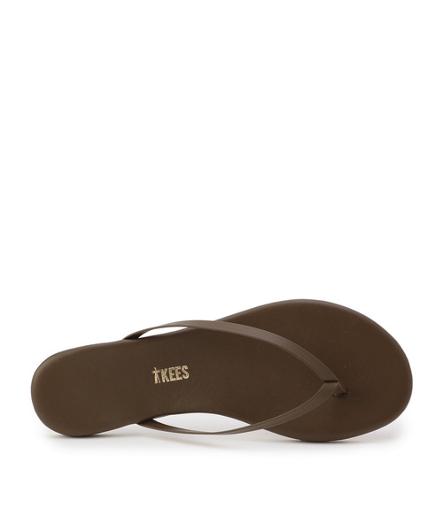 TKEES(ティキーズ)の「TKEES / "SOLID"ビーチサンダル(ビーチサンダル・レディース・ブラウン・8/7/6/5)」の4枚目の写真