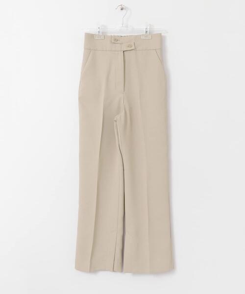 LAATO(ラート)の「ALTERNATE BUTTON PANTS(その他パンツ・レディース・グリーン/チャコールグレー/ベージュ・FREE)」の11枚目の写真