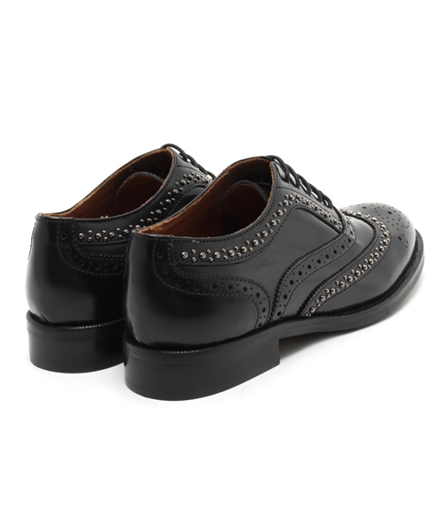 NANO universe（ナノユニバース）の「MAT:20/ ガラスレザーウィングチップシューズ /L（ドレスシューズ・レディース・ブラック・36/38/37）」の7枚目の写真