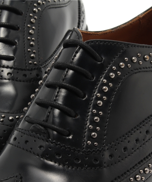 NANO universe（ナノユニバース）の「MAT:20/ ガラスレザーウィングチップシューズ /L（ドレスシューズ・レディース・ブラック・36/38/37）」の9枚目の写真