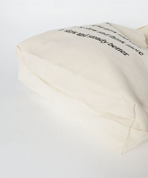c.u.l(シーユーエル)の「【c.u.l】コットン エコバッグ ショルダーバッグ トートバッグ 無地 シンプル A4収納 大容量 cula102(エコバッグ/サブバッグ・レディース・アイボリー・FREE)」の11枚目の写真
