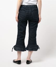 PINK HOUSE★新品★フリルデニムパンツ　赤 ローンフリル使いデニムパンツ｜ピンクハウスオフィシャル
