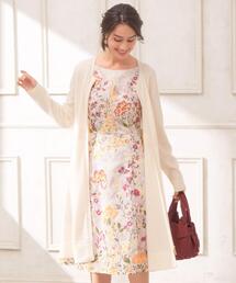 【洗える!】CASHMERE LONG カーディガン