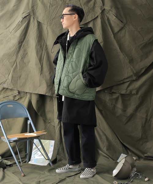 M-65 ライナーJKリメイクベスト - saroオリジナルリメイク M-65 ライナーJKリメイクベスト - saroオリジナルリメイク m65