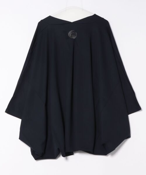 カヤ（カヤ）の「【カヤ】-KETAKASHI- 気高しメンズ羽織り（カーディガン/ボレロ・メンズ・エンジ/ネイビー/スミクロ・FREE）」の5枚目の写真