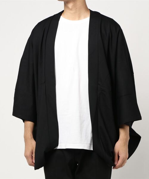カヤ（カヤ）の「【カヤ】-KETAKASHI- 気高しメンズ羽織り（カーディガン/ボレロ・メンズ・エンジ/ネイビー/スミクロ・FREE）」の11枚目の写真