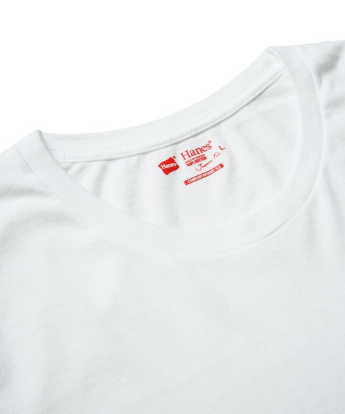 HANES(ヘインズ)の「【HANES/ヘインズ】JAPANFITL/S2Pアソート HW5430 2枚組 ロンT 「Japan Fit」「透けにくい5.3oz」(Tシャツ/カットソー・レディース・その他1/その他2/その他3/その他4/その他5・MEDIUM/LARGE)」の10枚目の写真