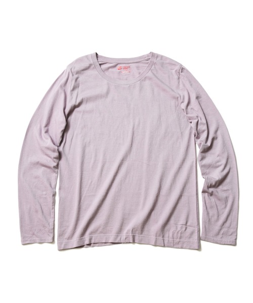 HANES(ヘインズ)の「【HANES/ヘインズ】JAPANFITL/S2Pアソート HW5430 2枚組 ロンT 「Japan Fit」「透けにくい5.3oz」(Tシャツ/カットソー・レディース・その他1/その他2/その他3/その他4/その他5・MEDIUM/LARGE)」の6枚目の写真