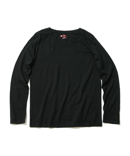 HANES(ヘインズ)の「【HANES/ヘインズ】JAPANFITL/S2Pアソート HW5430 2枚組 ロンT 「Japan Fit」「透けにくい5.3oz」(Tシャツ/カットソー・レディース・その他1/その他2/その他3/その他4/その他5・MEDIUM/LARGE)」の8枚目の写真