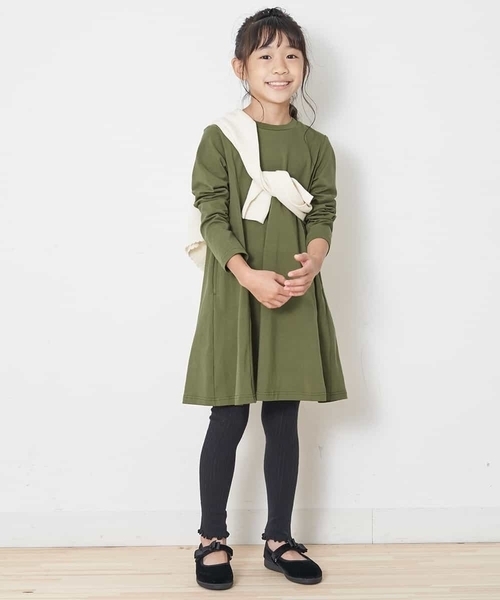 A V V アーヴェヴェ の 100 130 大好評につき秋にも再登場 Aライン長そでワンピース Web限定サイズ ワンピース Wear