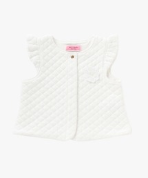 kate spade new york kids（ケイトスペードニューヨーク）の「キルテッドスペードフラワーベスト（ベスト・キッズ）」