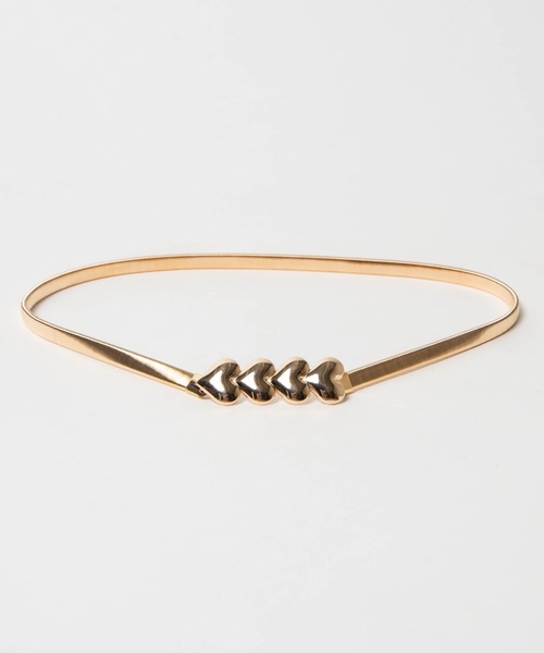 WEGO（ウィゴー）の「WEGO/モチーフゴールドゴムベルト（ベルト・レディース・その他1/その他2・FREE）」の6枚目の写真