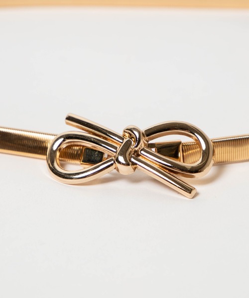 WEGO（ウィゴー）の「WEGO/モチーフゴールドゴムベルト（ベルト・レディース・その他1/その他2・FREE）」の9枚目の写真