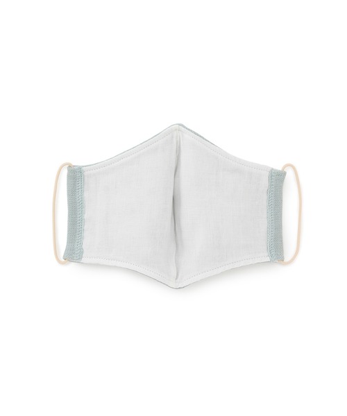 ROPE' PICNIC（ロペピクニック）の「【抗菌防臭加工】ミラノリブニットマスク（その他・レディース・ホワイト/ベージュ/グリーン系その他/ピンク系その他・FREE）」の5枚目の写真