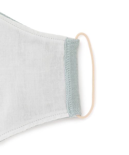 ROPE' PICNIC（ロペピクニック）の「【抗菌防臭加工】ミラノリブニットマスク（その他・レディース・ホワイト/ベージュ/グリーン系その他/ピンク系その他・FREE）」の6枚目の写真