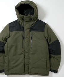 おしゃれスタ（オシャレスタ）の「タスラン切り替えボリュームフードジャケット(IR) レディース メンズ（その他アウター）」