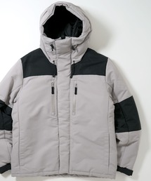 おしゃれスタ（オシャレスタ）の「タスラン切り替えボリュームフードジャケット(IR) レディース メンズ（その他アウター）」