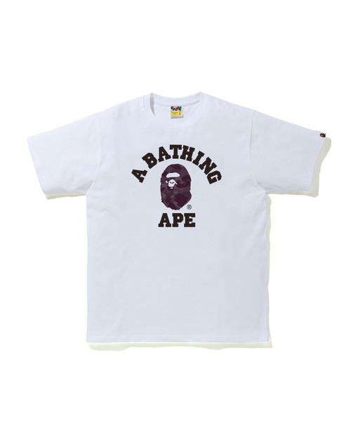 トップス COLOR CAMO COLLEGE TEE COLOR CAMO COLLEGE TEE（Tシャツ/カットソー）｜A BATHING APE（ア