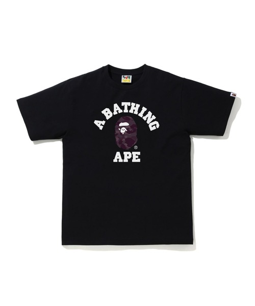 A BATHING APE（アベイシングエイプ）の「COLOR CAMO COLLEGE TEE M（T