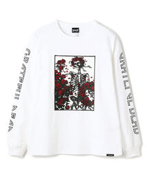schott | Schott×GRATEFUL DEAD/ショット×グレイトフルデッド/LS T-SHIRT Skull & Roses/スカル＆ローズ(Tシャツ/カットソー)