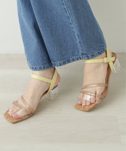 RAY CASSIN（レイカズン）の「クリアチューブサンダル55（サンダル・レディース・ベージュ/オフホワイト/イエロー/キャメル・SMALL/MEDIUM/LARGE）」の5枚目の写真