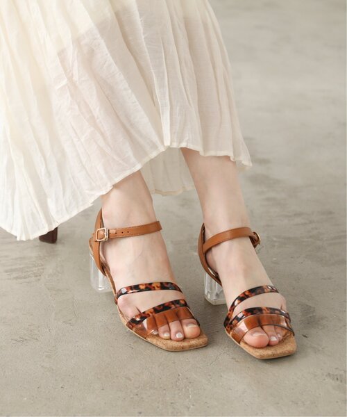 RAY CASSIN（レイカズン）の「クリアチューブサンダル55（サンダル・レディース・ベージュ/オフホワイト/イエロー/キャメル・SMALL/MEDIUM/LARGE）」の6枚目の写真