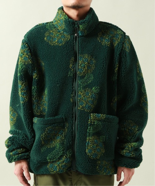 ジャケット・アウター stussy Flor Sherpa Mock Neck STUSSY ステューシー ジャケット メンズ Flor Sherpa Mock Neck