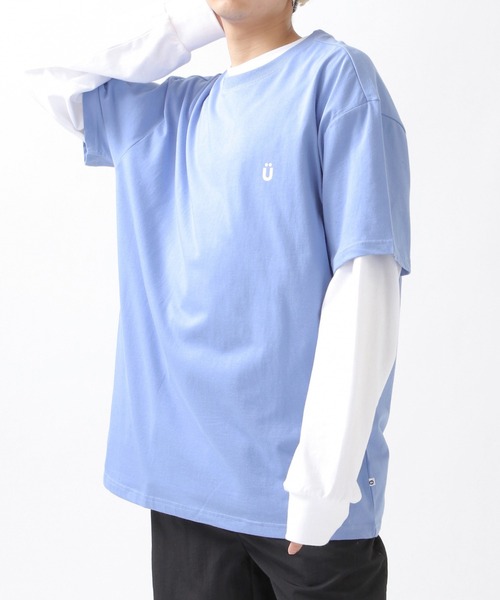 ISTKUNST(イストクンスト)の「【UNISEX】ISTKUNST/U LOGO TEE 2940860(Tシャツ/カットソー・レディース・ホワイト/ブルー/パープル/ブラック/ライトグリーン・MEDIUM/SMALL/LARGE)」の6枚目の写真