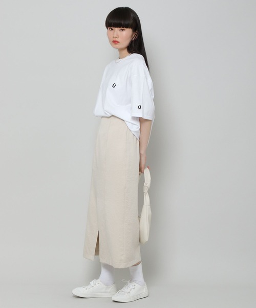 ISTKUNST(イストクンスト)の「【UNISEX】ISTKUNST/U LOGO TEE 2940860(Tシャツ/カットソー・レディース・ホワイト/ブルー/パープル/ブラック/ライトグリーン・MEDIUM/SMALL/LARGE)」の15枚目の写真