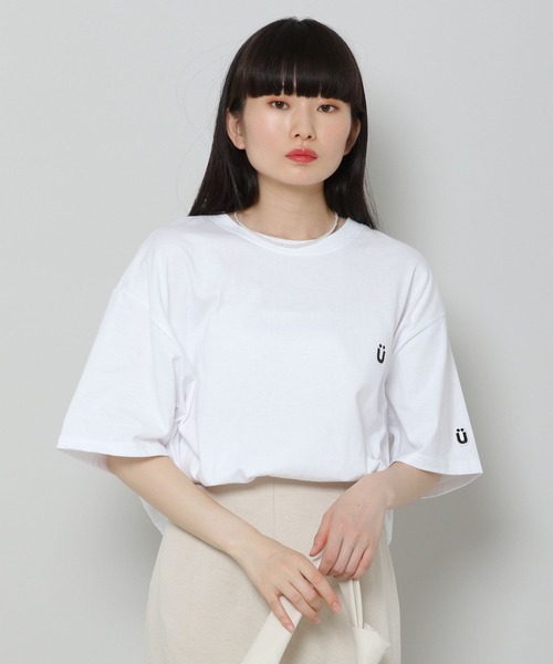 ISTKUNST(イストクンスト)の「【UNISEX】ISTKUNST/U LOGO TEE 2940860(Tシャツ/カットソー・レディース・ホワイト/ブルー/パープル/ブラック/ライトグリーン・MEDIUM/SMALL/LARGE)」の17枚目の写真