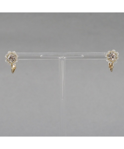 flower（フラワー）の「シアーフルールイヤリング（イヤリング・レディース・ゴールド・FREE）」の6枚目の写真