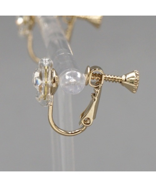 flower（フラワー）の「シアーフルールイヤリング（イヤリング・レディース・ゴールド・FREE）」の8枚目の写真