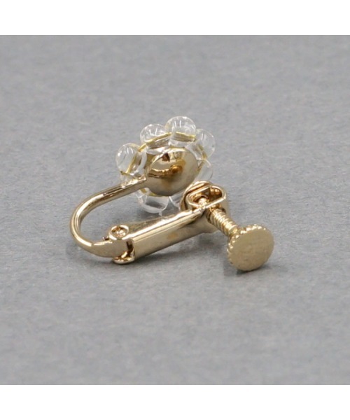 flower（フラワー）の「シアーフルールイヤリング（イヤリング・レディース・ゴールド・FREE）」の10枚目の写真