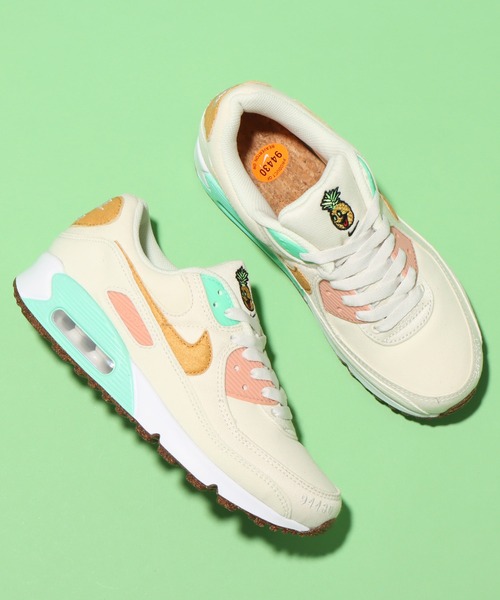 NIKE（ナイキ）の「NIKE WOMENS AIR MAX 90 LX Pineapple/ ナイキ エア マックス ハッピーパイナップル