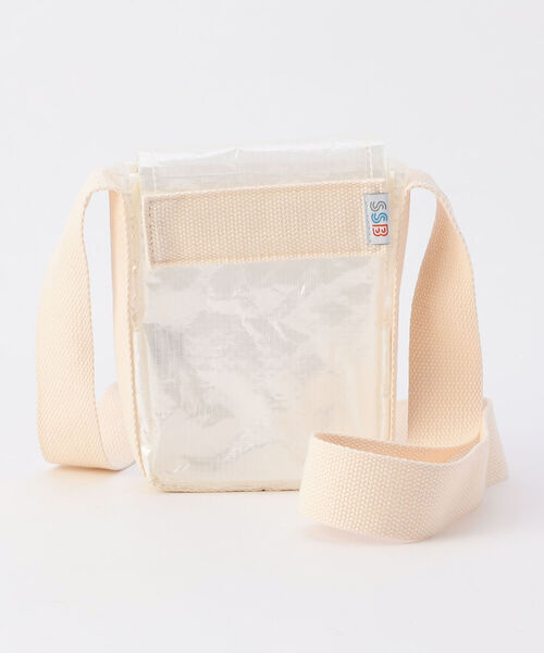 GLOSTER（グロスター）の「【SSB/エスエスビー】CASSETTE BAG カセットバック (SSB-114)（ショルダーバッグ・メンズ・ホワイト/ブラック/オレンジ・FREE）」の2枚目の写真