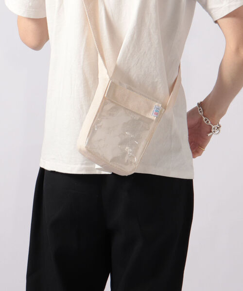 GLOSTER（グロスター）の「【SSB/エスエスビー】CASSETTE BAG カセットバック (SSB-114)（ショルダーバッグ・メンズ・ホワイト/ブラック/オレンジ・FREE）」の6枚目の写真